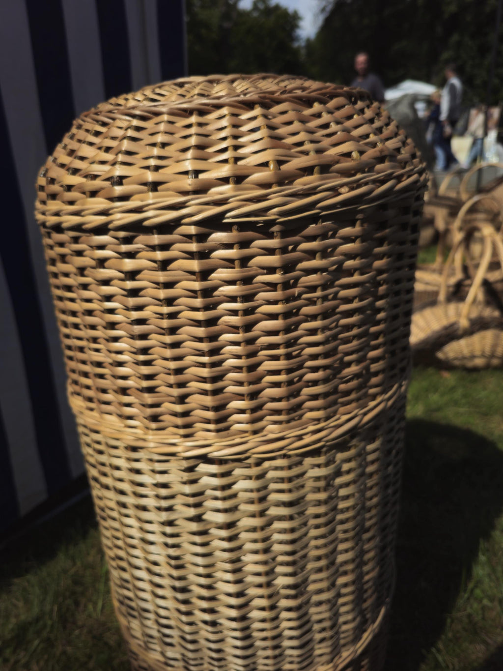 Wicker Gas Cylinder Cover – Handmade Willow Protector